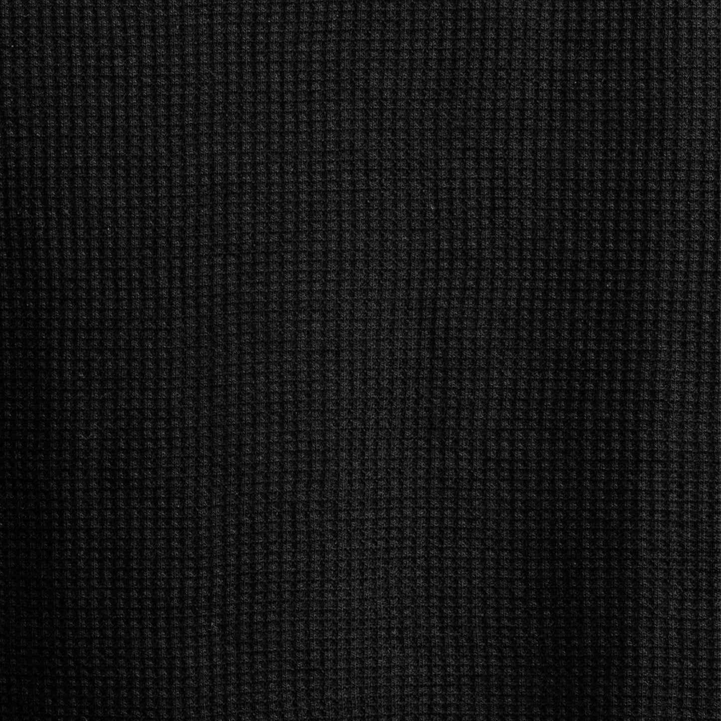 Black Waffle T -Shirt