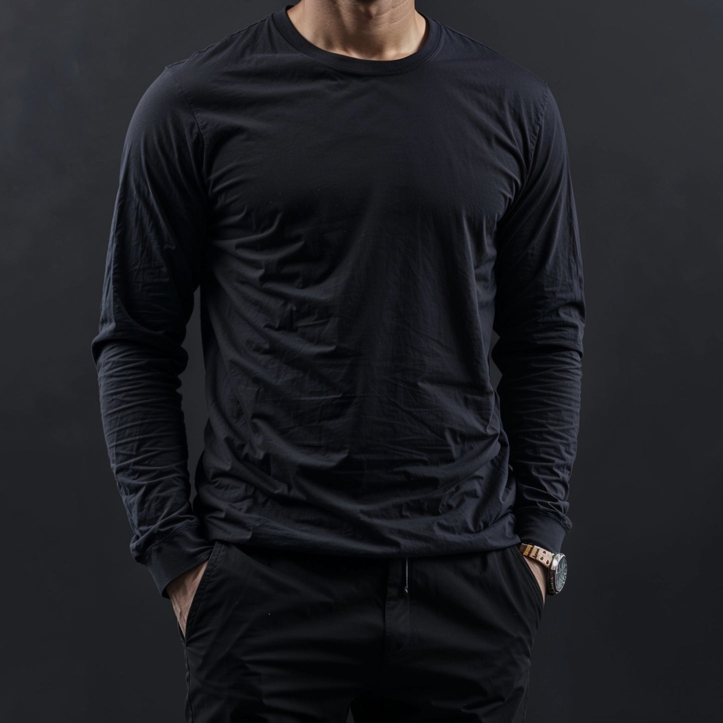 No Logo Tee - Full Sleves